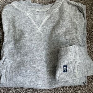 The North Face Men's Heather Gray Crewneck Sweater